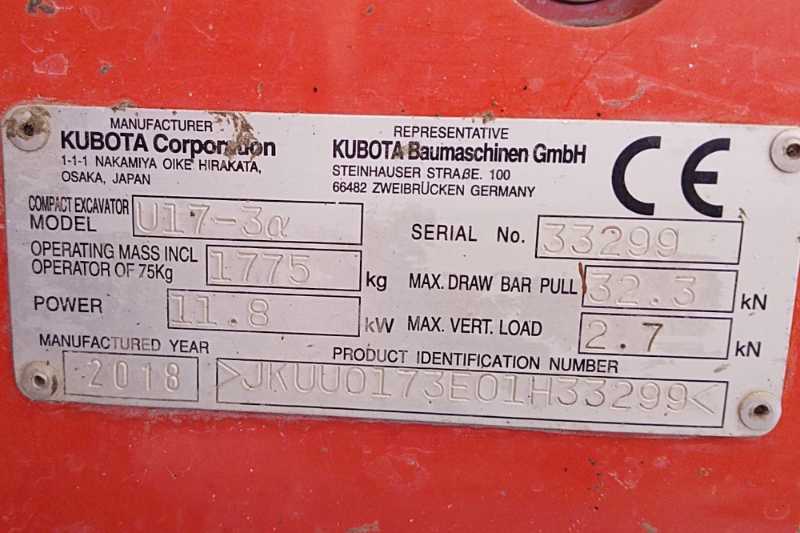 OmecoHub - Immagine KUBOTA U17-3a
